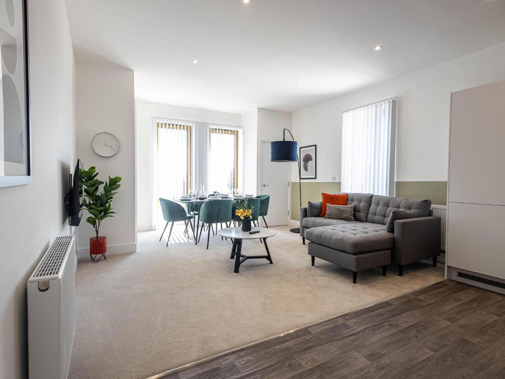 Modern Apartments With Balcony In Merton Near Wimbledon By Sojo Stay Mitcham Exterior foto